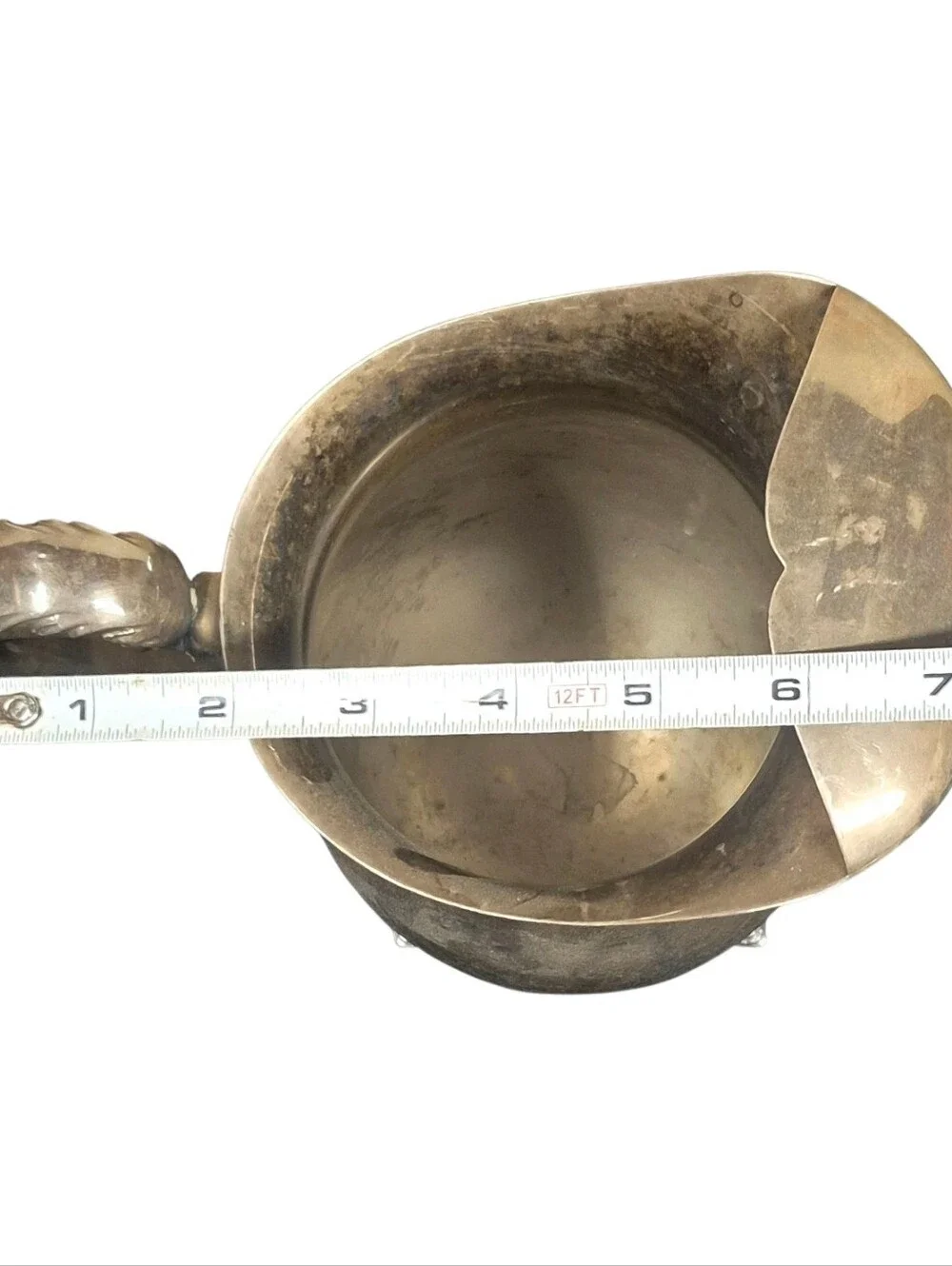Vintage Silver Water Pitcher by: Crescent